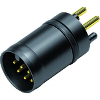 Elektrická zásuvka Binder 86 7047 0000 00009 Zásuvka, Kontakty: Kontakt 2+7, kontakt 1+2 THR / kontakt 3-9 SMT, IP67, zasunutý a uzamčený