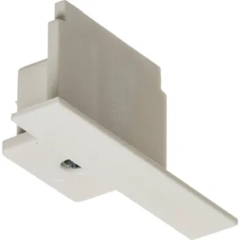 Bodové svítidlo EUTRAC koncovka pro zápustnou lištu bílá