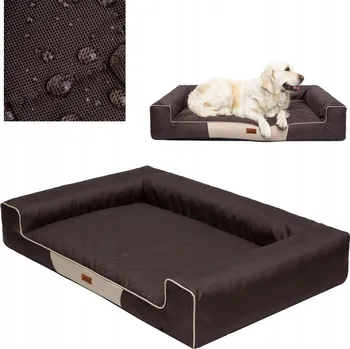 Pelíšek pro psa PillowPrim pelíšek pro psa hnědá 55 cm x 80 cm