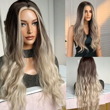 Paruka Paruka dlouhé syntetické blond vlasy Althair