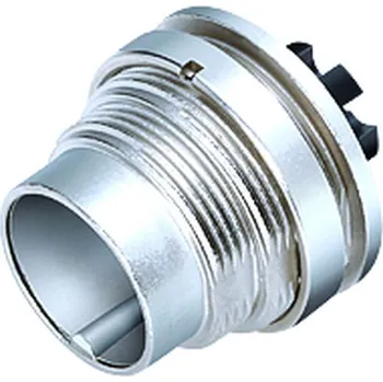 Rozvaděč Binder 09 0323 780 06 Konektor M16 pro montáž na panel, kontakty: (06-a), nestíněný, krimpovací (krimpovací kontakty je třeba objednat zvlášť), IP40, upevnění zepředu