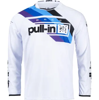 cyklistický dres PULL-IN dres CHALLENGER RACE 22 white - L