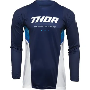 cyklistický dres THOR dres PULSE React navy/white - L
