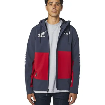 Pánská softshellová bunda FOX bunda HONDA Pit midnight - M