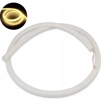 LED páska Neon LED Flex silikonový ohebný světelný had bílý studený 2 m 24V