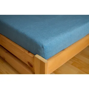 Prostěradlo Aaram Prostěradlo Frote 90x200 Světle modrá