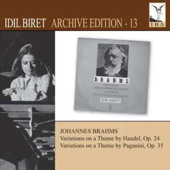 Zahraniční hudba CD Johannes Brahms: Variations On A Theme By Handel / Variations On A Theme By Paganini 2013