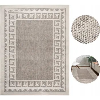 Koberec Koberec provázkový 120x160cm tkaný protiskluzový odolný hustý moderní