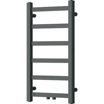 Radiátor Mexen Bolt koupelnový radiátor 700 x 400 mm, 165 W, antracit - W126-0700-400-00-66 Koupelnové radiátory