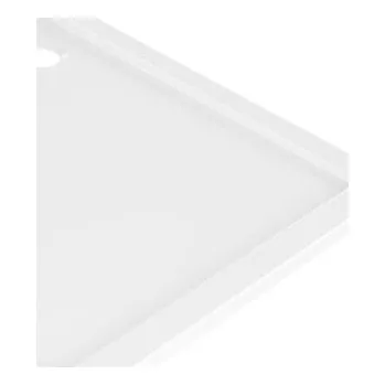 Mexen Flow pětiúhelníkový sprchový kout slim pravý 100 x 90 cm, bílý lesk - 46P109010R Pětiboké sprchové vaničky