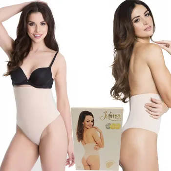Dámské spodní prádlo JULIMEX 275 VYSOKÉ STAHUJÍCÍ TANGA NATURAL L
