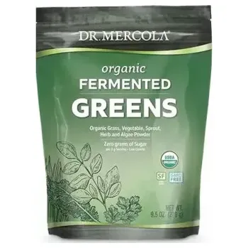Přírodní produkt Fermented Greens, 270 g, 90 dávek Dr. Mercola