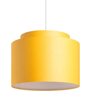 Svítidlo DOUBLE 40/30 stínidlo Chintz meruňková/bílé PVC max. 23W