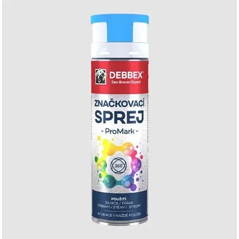 Barva ve spreji DEN BRAVEN Značkovací sprej ProMark 500 ml, modrá (TP00003DBX)