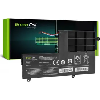 Baterie k notebooku GreenCell Green Cell L14L2P21/M2P21 baterie pro Lenovo Yoga 500-14 500-14IBD 500-14ISK 500-15 Výkonná náhradní baterie Green Cell zajistí spolehlivé napájení a mobilitu vašeho notebooku. Ideální řeše
