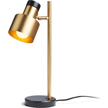 Lampička DIVINA stolní mosaz/dekor černý mramor 230V LED E27 5W