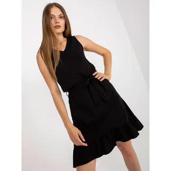 Dámské šaty Šaty RV-SK-8049.64 RUE PARIS Barva: Černá, Velikost: S