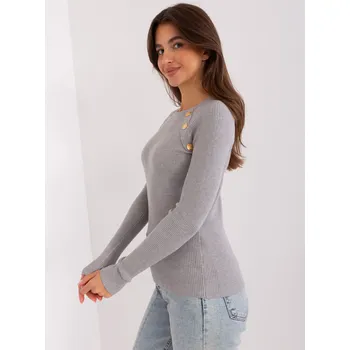 Dámský svetr PM SW PM9750 Svetr.08P šedá S/M