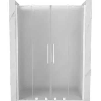 Sprchové dveře Mexen Velar Duo posuvné sprchové dveře 160 cm, matné, bílé - 871-160-000-32-20 Sprchové dveře