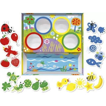 Hračka pro nejmenší EDUCA Třídění barev s motýlem