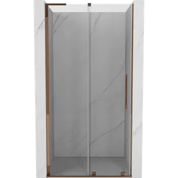 Sprchové dveře Mexen Velar L sprchové dveře posuvné 120 cm, průhledné, růžové zlato - 871-120-003-01-60 Sprchové dveře