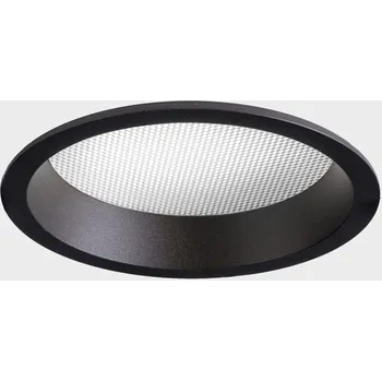 Koupelnové svítidlo KOHLLIGHTING LIM zapuštěné svítidlo s rámečkem pr. 103 mm černá 7 W CRI >80 3000K Non-Dimm - KOHL-Lighting KHL K50320.01.RF.BK-BK.MP.ST.8.30