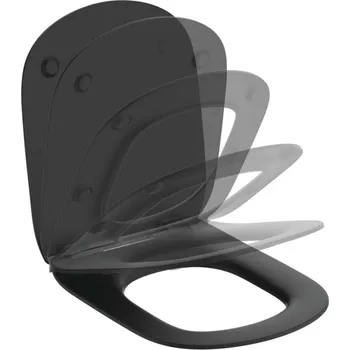 WC sedátko IDEAL STANDARD - Tesi WC sedátko ultra ploché, softclose, černá T3527V3