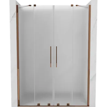 Sprchové dveře Mexen Velar Duo posuvné sprchové dveře 140 cm, matné, růžové zlato - 871-140-000-32-60 Sprchové dveře