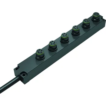 elektrický kabel Binder 72 9142 500 06 Zásuvný 6-cestný rozdělovač, Kontakty: 5, nestíněné, zalité na kabelu, IP67, 5 x 0,75 mm²