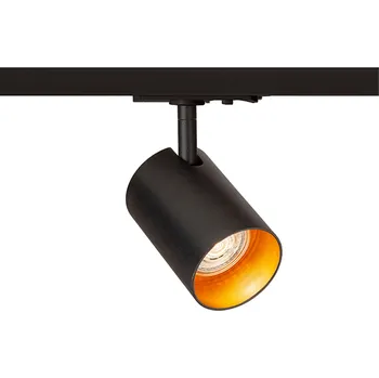 Bodové svítidlo CONNOR pro jednookr. lištu černá/zlatá 230V LED GU10 10W