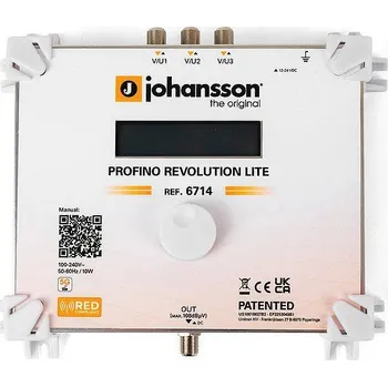 Anténní zesilovač Anténní zesilovač programovatelný JOHANSSON 6714 Profino Revolution Lite