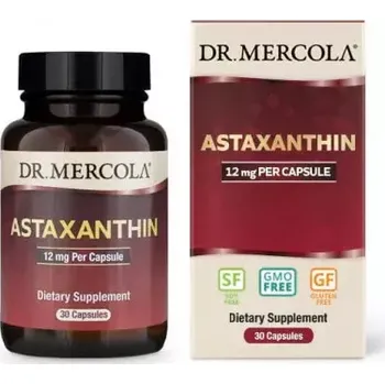 Zdraví Astaxanthin, 12 mg, 30 kapslí Dr. Mercola