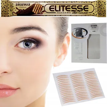 1200 ks pásků na oční víčka, neviditelná oboustranná lepicí páska