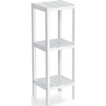 regál Koupelnový regál Zeller bílý 22 x 22 x 65 cm