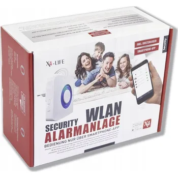 IP kamera X4-LIFE SMART ALARM ÚČINNÝ ALARMOVÝ SYSTÉM PRO DŮM POHYBOVÝ SENZOR