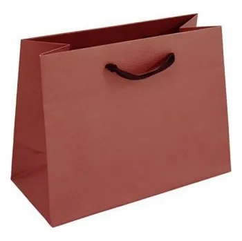 Tělový olej Dárková taška bordó Elegance 25x11x19