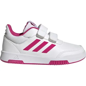 Dívčí obuv ADIDAS Dětské boty Tensaur Hook and Loop 36 2/3 BÍLÁ|RŮŽOVÁ|ČERNÁ