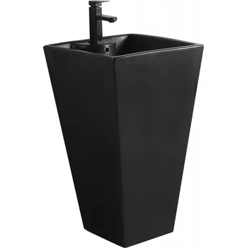 Umyvadlo Mexen Pia volně stojící umyvadlo 47 x 47 cm, černá mat - 26104770 Koupelnové umyvadla