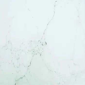 Psací stůl Deska stolu, bílá, 70x70 cm, 6 mm, sklo se vzorem