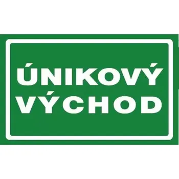 Tabule bezpečnostní - Únikový východ 12512