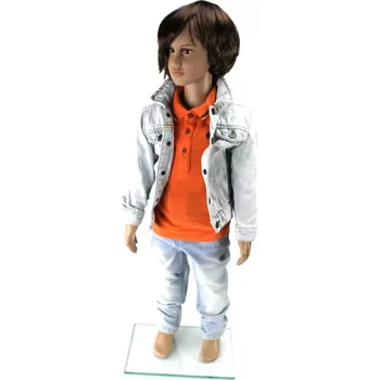 Figurína Dětská figurína, manekýna v tělové barvě 88cm (B333)