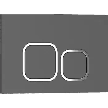 Mexen Tex 03 splachovací tlačítko, šedé - 6103-05 Splachovací tlačítka