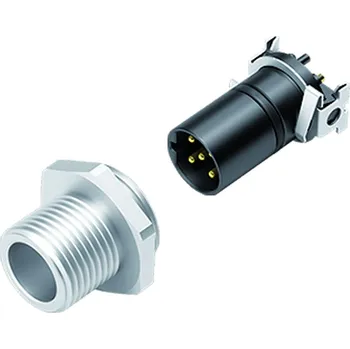 Elektrický konektor Binder 99 4441 401 05 Konektor M12 pro montáž na panel, kontakty: 5, stíněný, SMT, IP67