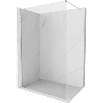 Mexen Kioto-X sprchová stěna Walk-in 150 x 200 cm, transparentní 10 mm, kartáčovaný nikl - 800-150-101-97-00-X Sprchové stěny