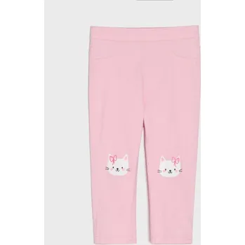 Dívčí kalhoty Sinsay - Džegíny - růžová - 004EN-30J - 004EN-30J-86