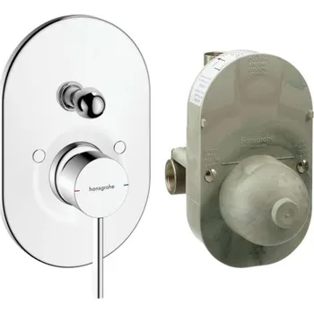 Vodovodní baterie HANSGROHE - Zesis S Baterie pod omítku, pro 2 spotřebiče, s tělesem, chrom 74418000