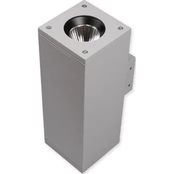 Venkovní osvětlení KOHLLIGHTING Nástěnné svítidlo Hammer hranaté černé LED 30,6W 3000K 100x100x270mm - KOHL-Lighting (starý kód: KHL K52301.BK) KHL K60001.01.WS.BK-BK.15.ST.8.30