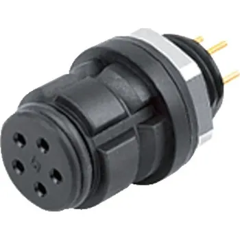 Elektrická zásuvka Binder 99 9228 090 08 Zásuvný konektor pro montáž na panel, kontakty: 8, nestíněný, THT, IP67, UL