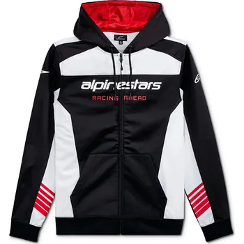 Pánská mikina ALPINESTARS mikina SESSIONS LXE Zip black/white - L