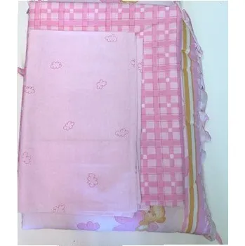 Příslušenství pro dětskou postel a kolébku Souprava 3D Diana růžová 90x120